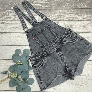 Levi’s Cut Off Shortalls Overalls Youth